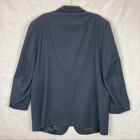 Loriano 3 Button Suoer 120’s Wool Blazer 46R - Picture 10 of 16